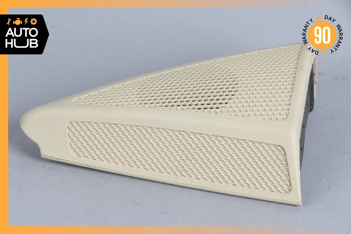 03-06 Mercedes W211 E500 E55 Tweeter Speaker Cover Left Driver Side Beige OEM - photo 4