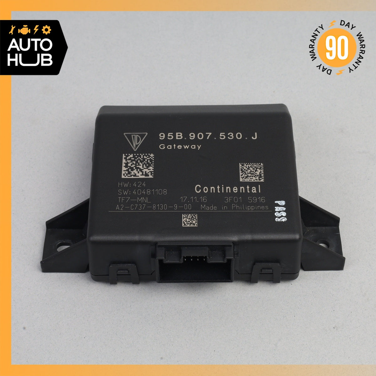 Porsche Macan 95B Gateway Control Module 95B907530J OEM 63k - photo 3