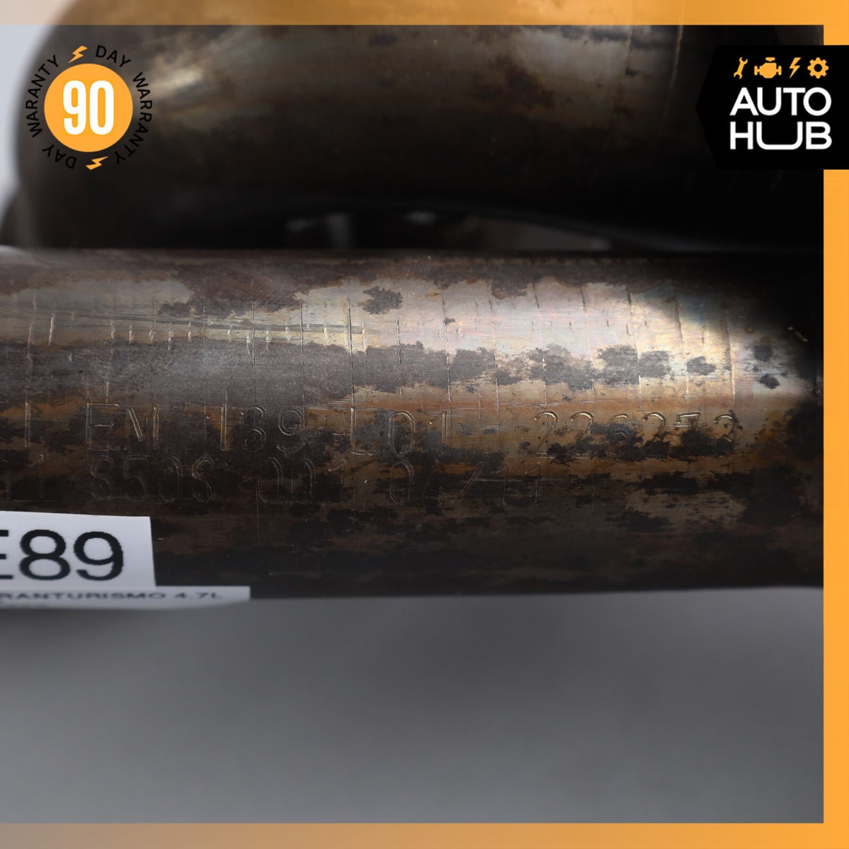 04-19 Maserati GranTurismo Quattroporte Exhaust Manifold Left Side OEM 56k - photo 14