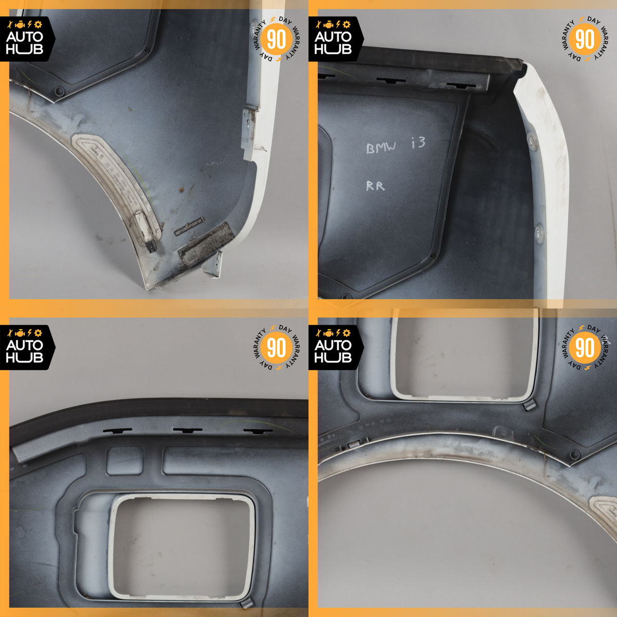 14-21 BMW i3 I01 Hybrid Rear Right Passenger Side Quarter Panel White OEM 88k - photo 16