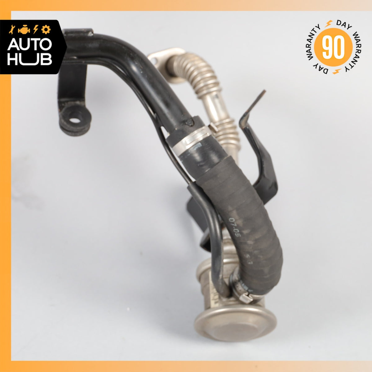 05-07 Maserati Quattroporte 4.2L V8 M139 Engine Blow Breather Pipe w/ Valves OEM - photo 5