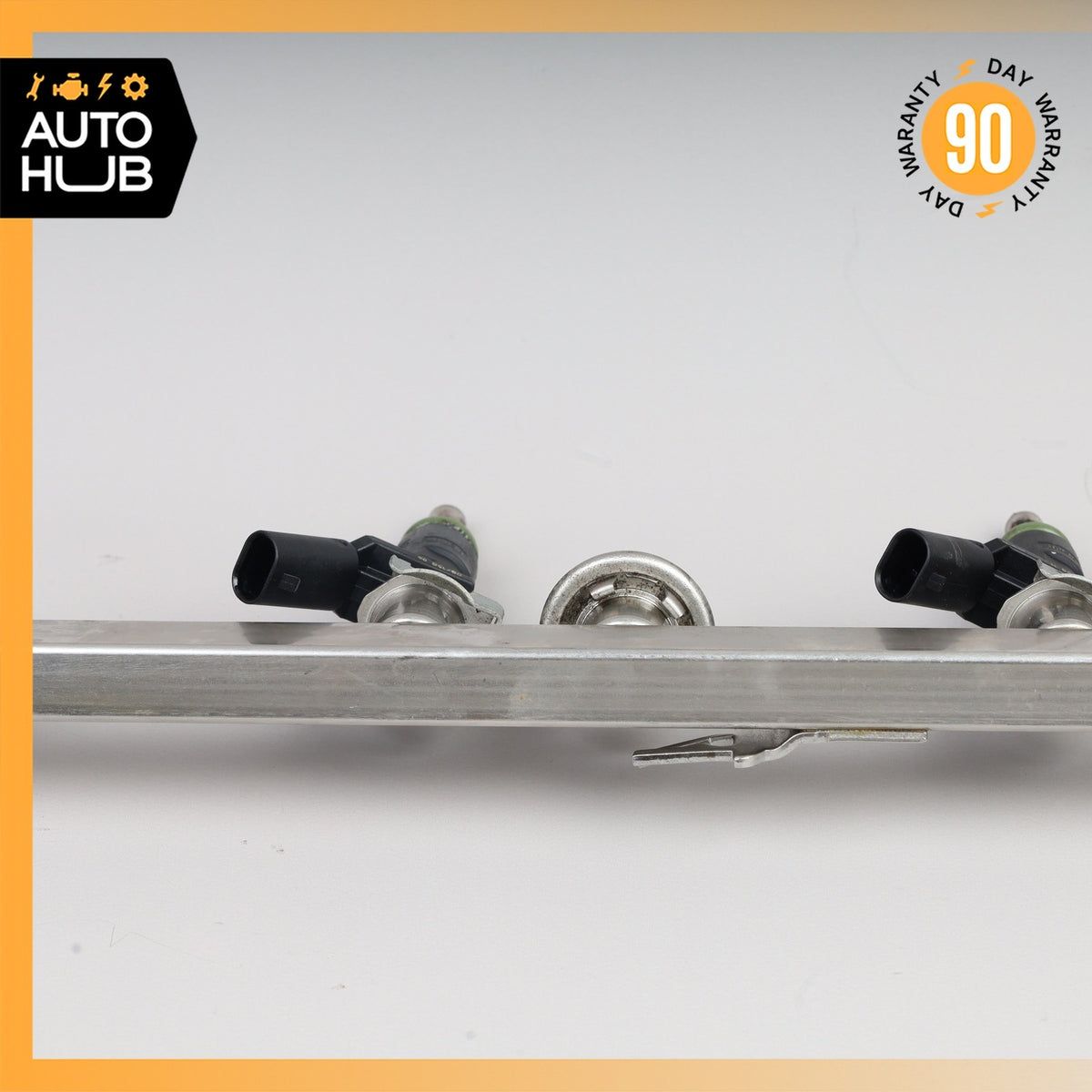 07-12 Mercedes R230 SL550 M273 Fuel Injection Rail With Fuel Injectors OEM - photo 16