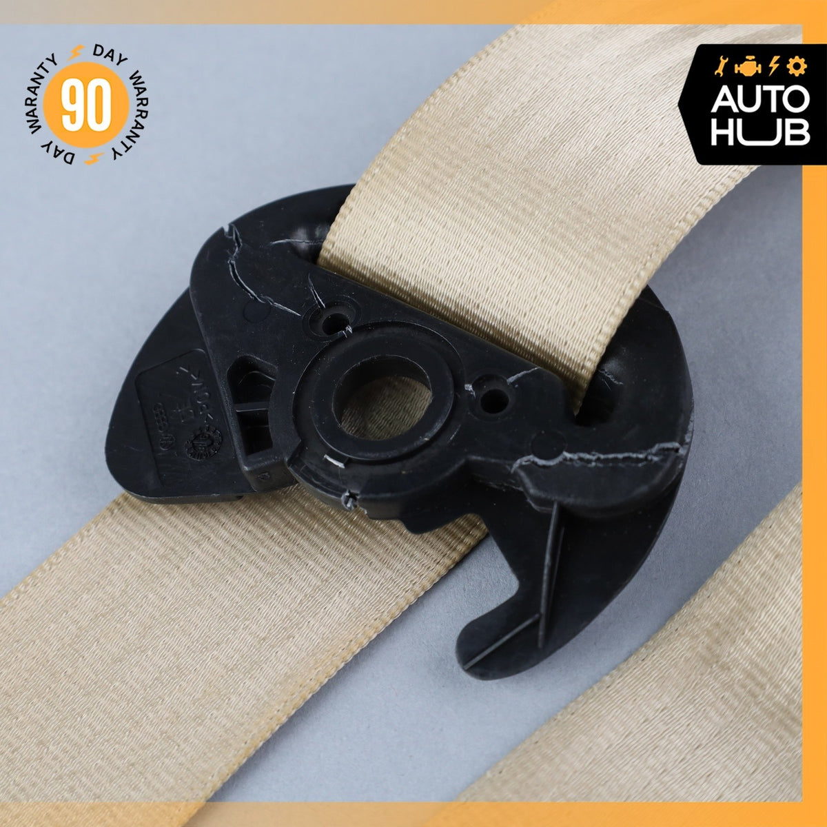 99-04 Bentley Arnage / RR Seraph Front Left Side Seat Belt Retractor Beige OEM - photo 8