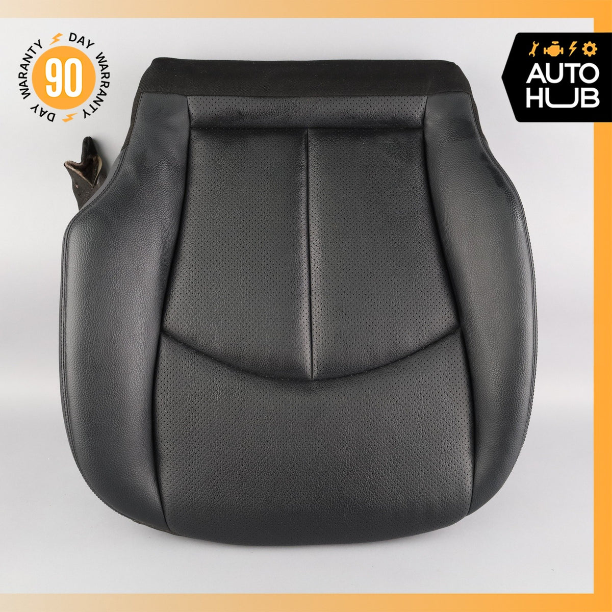 07-09 Mercedes W211 E320 E550 Front Right Bottom Lower Seat Cushion Black OEM - photo 1