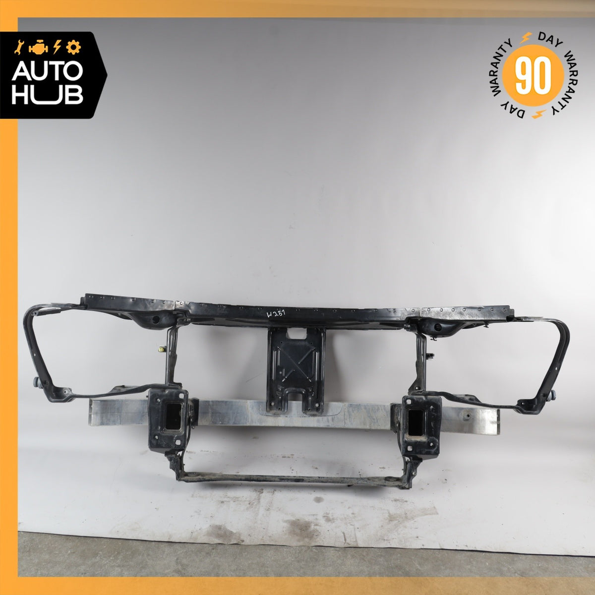06-10 Mercedes W251 R350 R320 R63 Front Reinforcement Bar Radiator Support OEM - photo 10