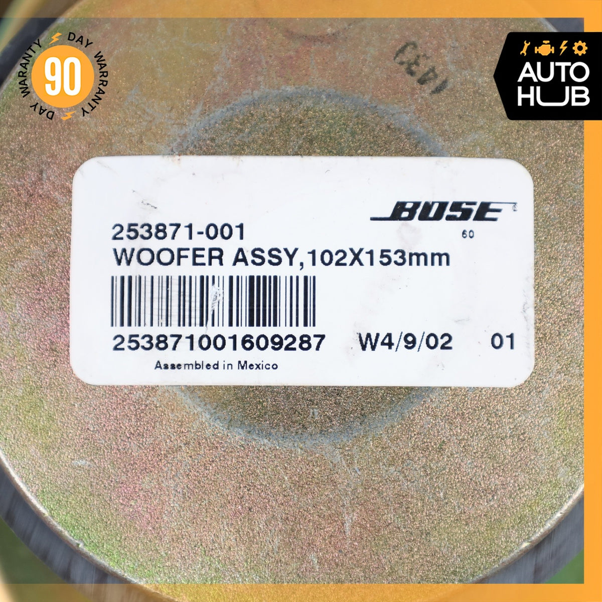 03-08 Mercedes R230 SL500 SL55 Subwoofer Audio Radio Speaker BOSE OEM - photo 11