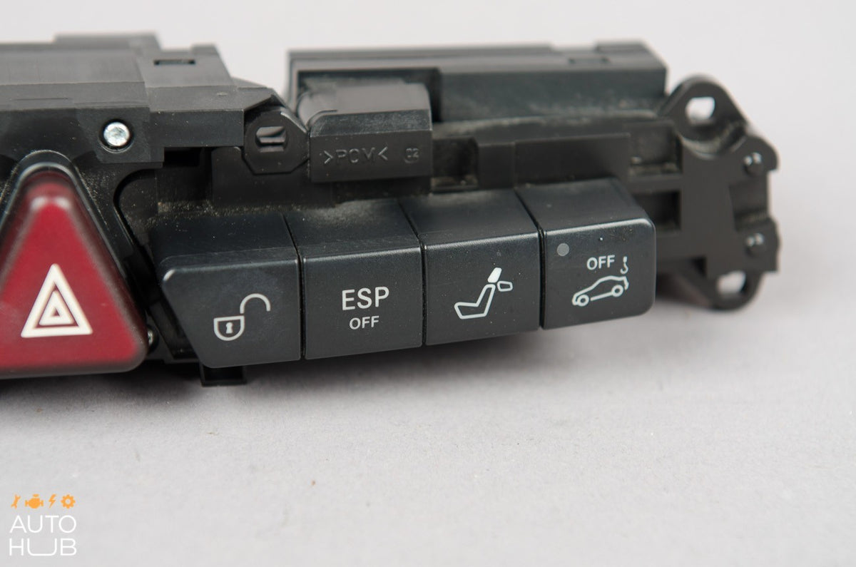 03-06 Mercedes W215 CL500 CL55 Center Dash Hazard ESP Lock Switch Control OEM - photo 4