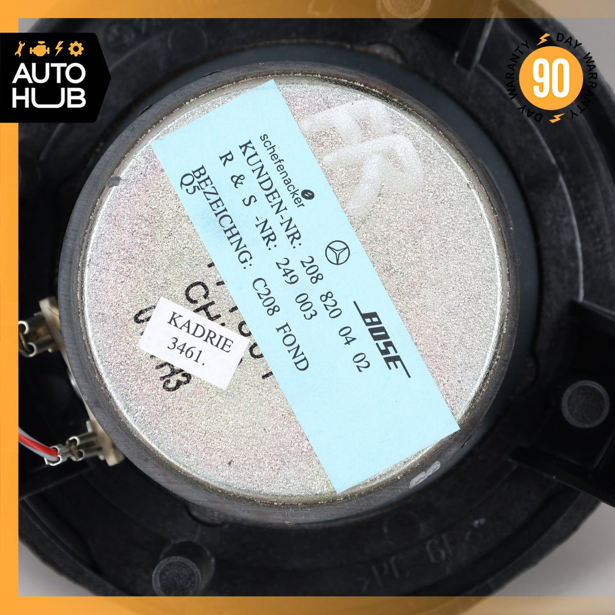 98-03 Mercedes W208 CLK320 CLK430 CLK55 AMG Door Sound Speaker 2088200402 OEM - photo 8
