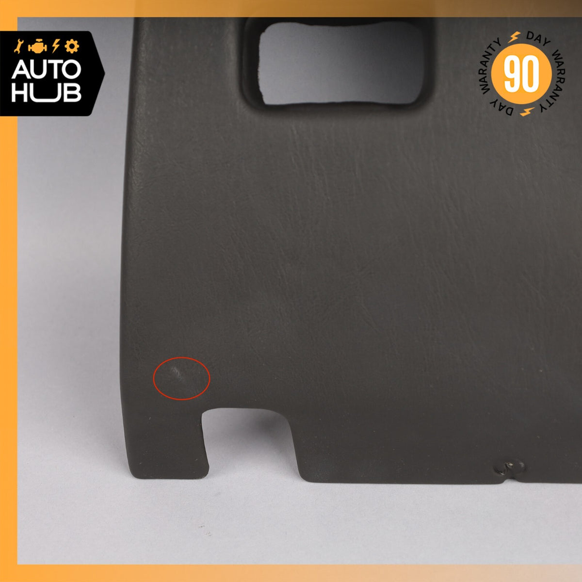 04-09 Cadillac XLR Dashboard Dash Left Side Lower Knee Trim Panel Black OEM - photo 3