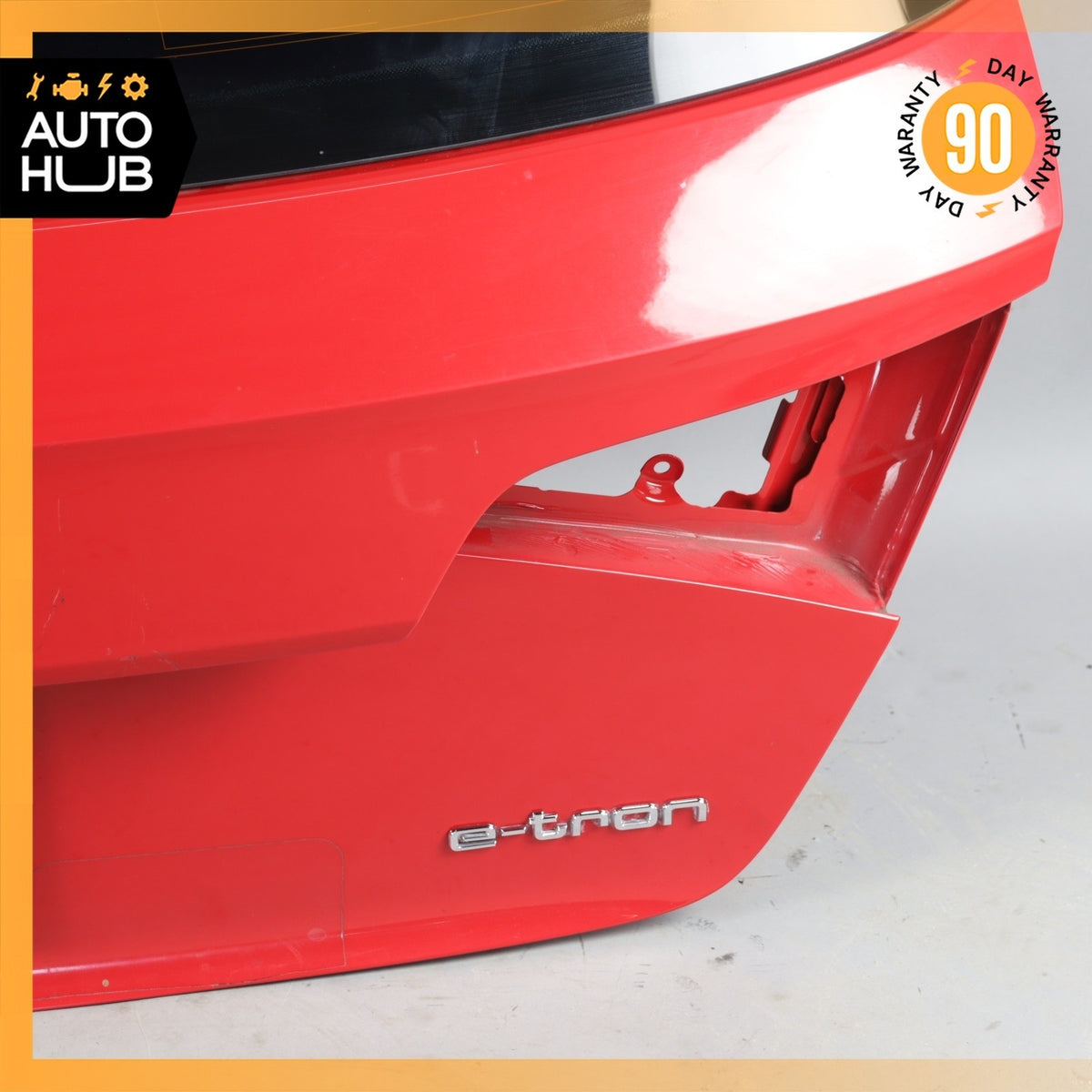 16-18 Audi 8V A3 E-Tron Trunk Lid Liftgate Tailgate Hatch Shell Red OEM 78k - photo 8