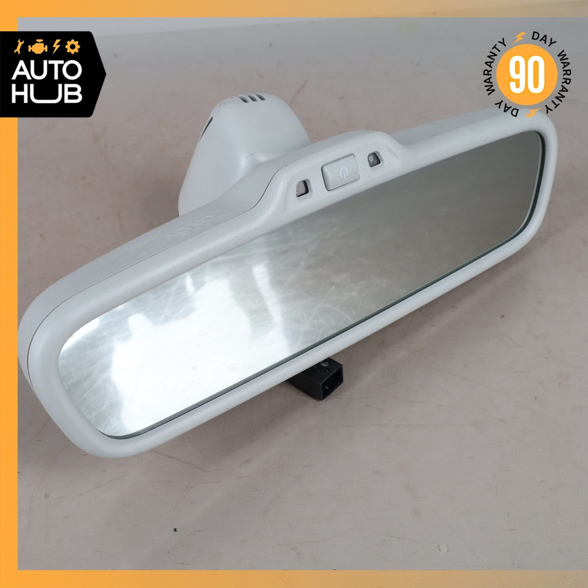 11-14 Audi D4 A8 S8 Interior Rear View Mirror Silver 8R0857511C OEM - photo 11