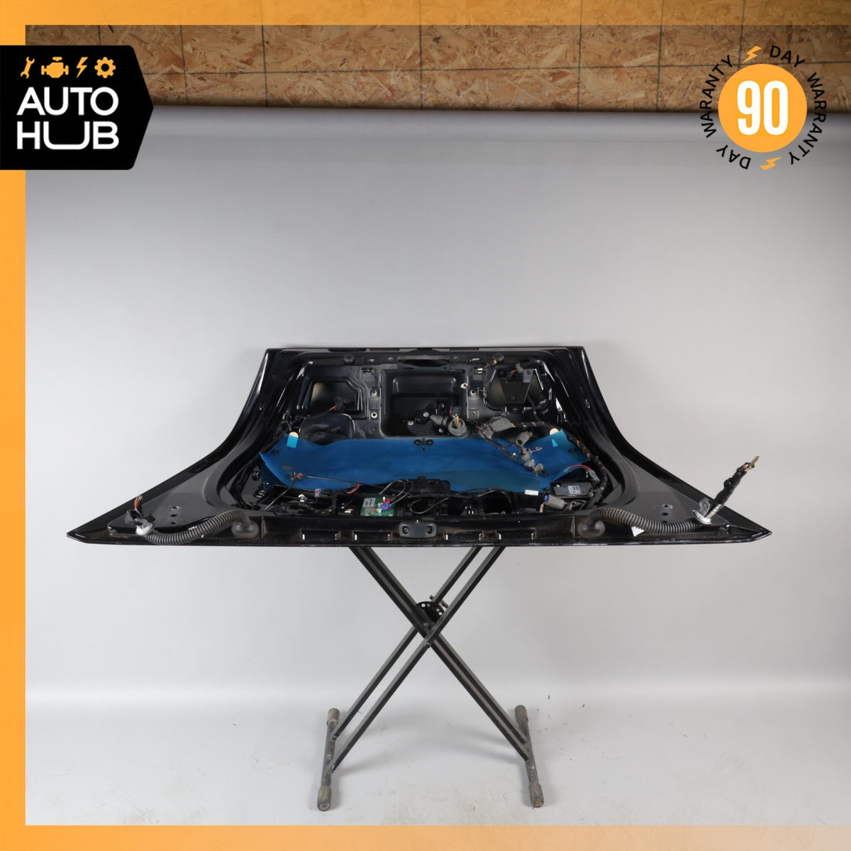 12-18 Bentley Continental GTC Convertible Trunk Lid Panel Assembly Black OEM 32k - photo 18