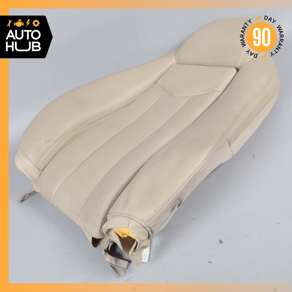 04-06 Cadillac XLR Right Passenger Side Top Upper Seat Cushion Beige OEM - photo 9