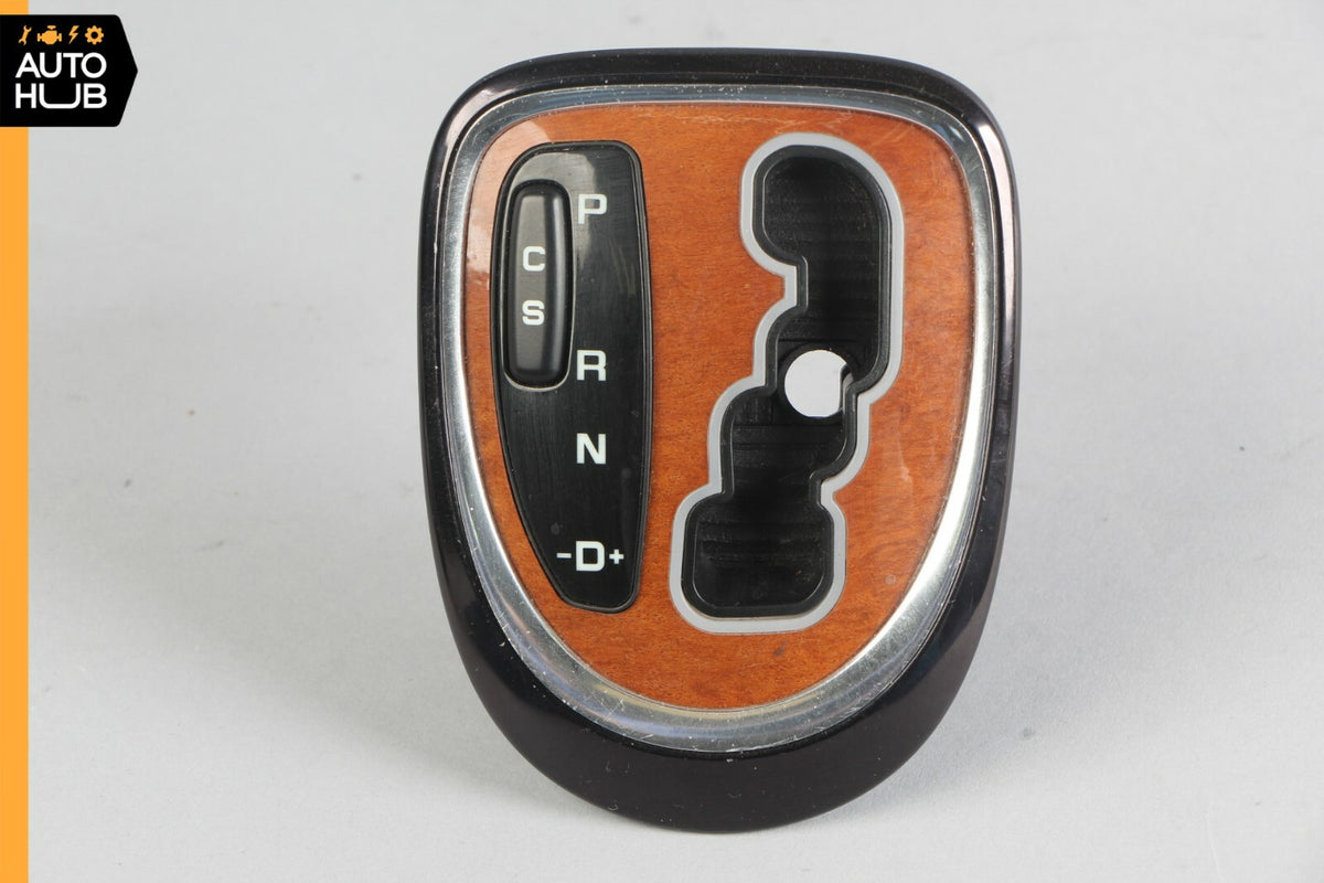 00-06 Mercedes W220 S350 S430 S500 Gear Shifter Bezel Trim Indicator Wood OEM - photo 1