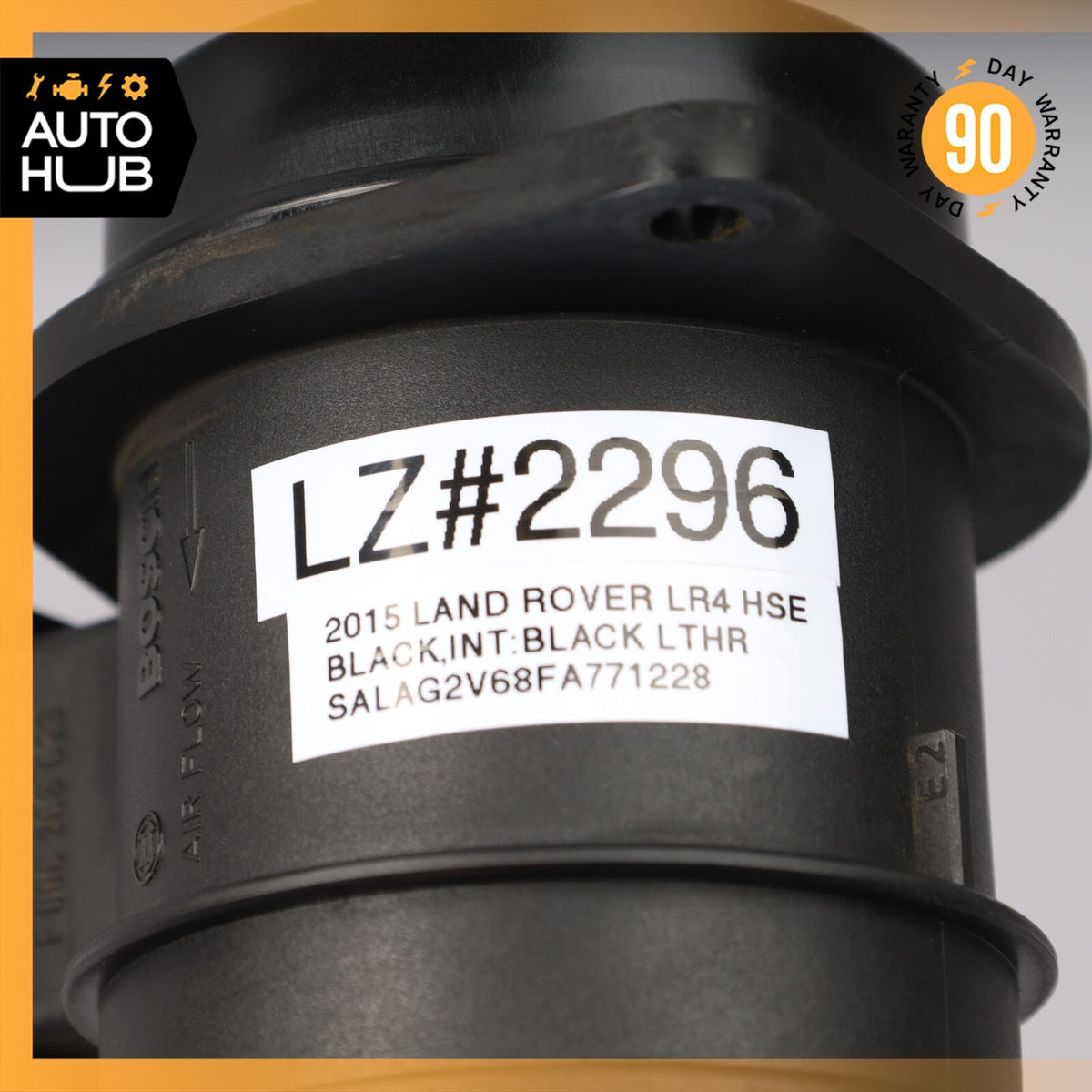 14-20 Land Rover LR4 HSE 3.0L Mass Air Flow Sensor CPLA12B579AA OEM 86k - photo 10