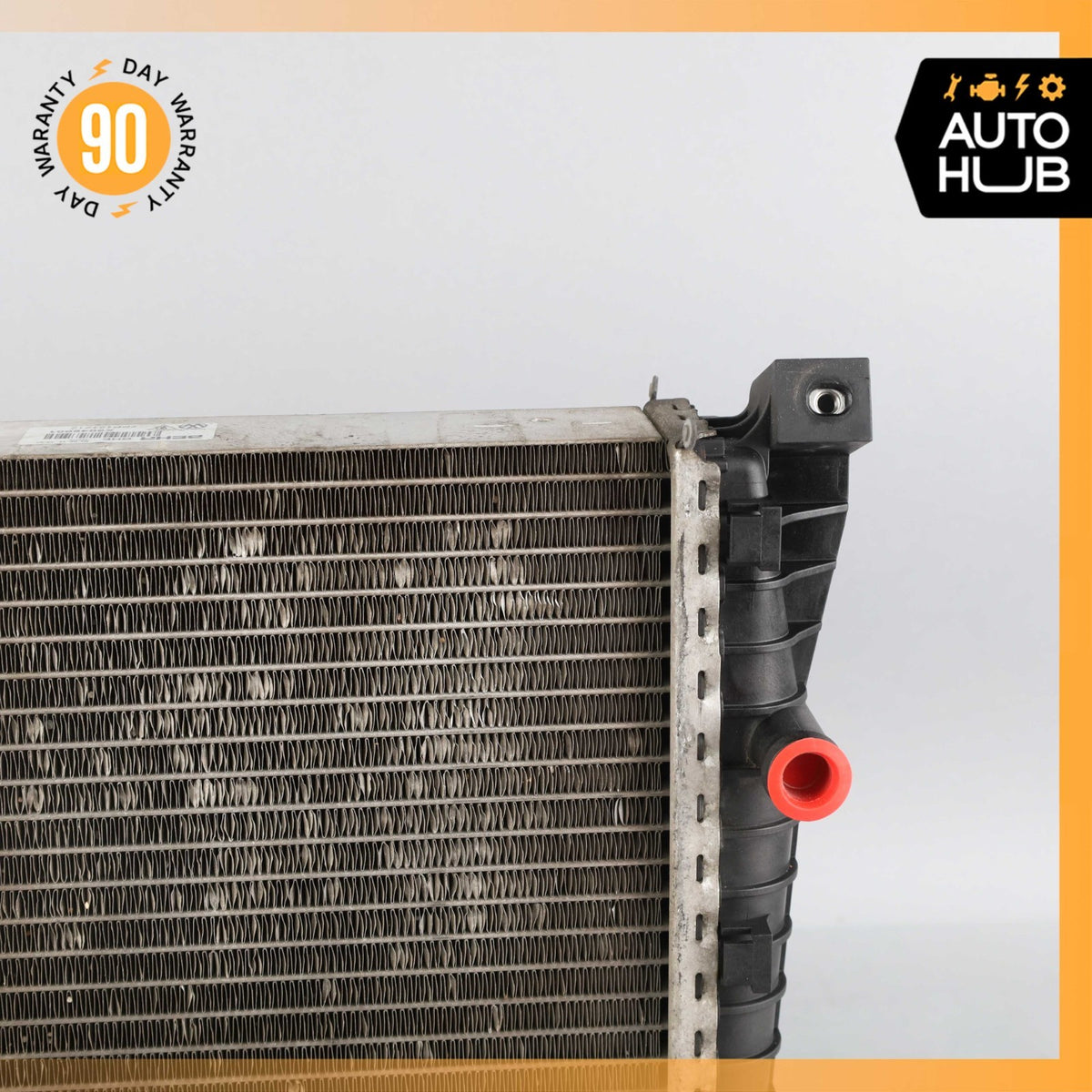 12-16 Porsche Panamera 970 Hybrid Right Auxiliary Water Cooler Radiator OEM 86k - photo 9