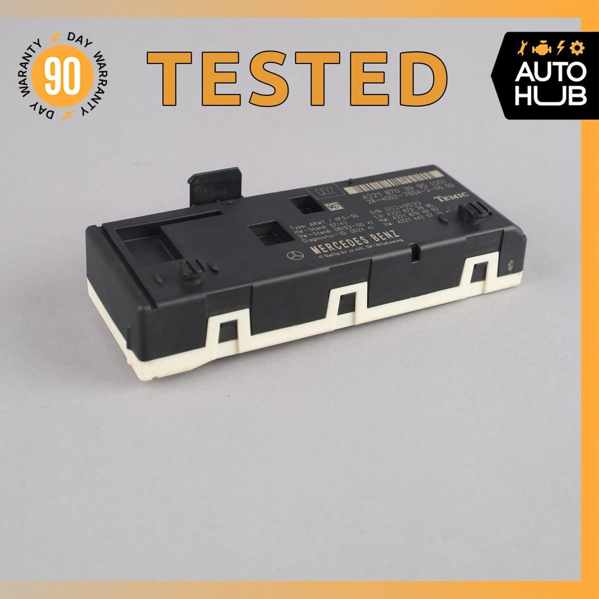 07-14 Mercedes W221 S400 CL550 S550 Trunk Release Remote Open Close Module OEM - photo 1