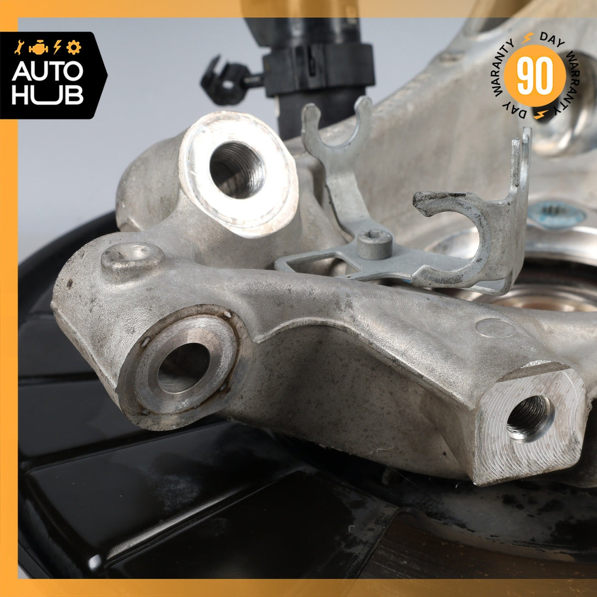 15-18 Porsche Cayenne 958 S Rear Right Side Knuckle Spindle OEM - photo 12