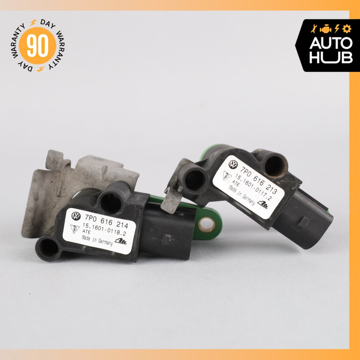 11-18 Porsche Cayenne GTS 958 Front Suspension Level Sensor Link Rod Set OEM - photo 9