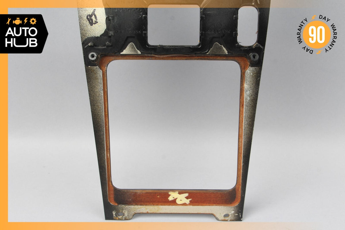 02-05 Mercedes W163 ML500 ML350 Center Console Shifter Trim Bezel Wood OEM - photo 10