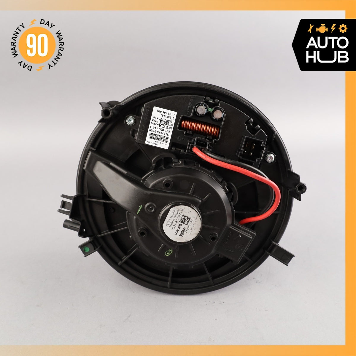 15-20 Audi 8V A3 E-Tron AC A/C Heater Blower Fan Motor 5Q1819021B OEM - photo 4