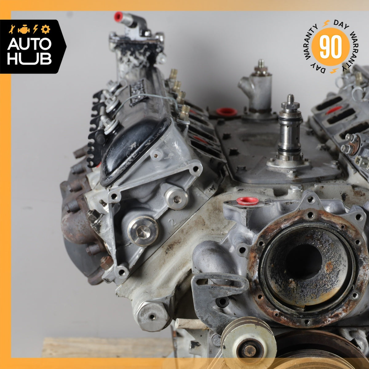 81-83 Rolls Royce Silver Spirit / Mulsanne 6.75L Engine Motor Assembly OEM 102k - photo 7