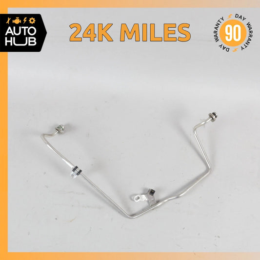 17-19 Porsche 991 911 3.0L Left Turbocharger Oil Pressure Line 9A210722301 OEM - photo 1
