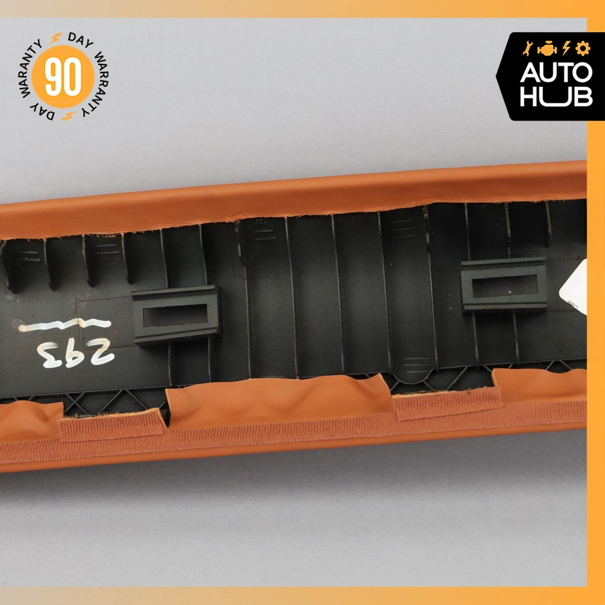 07-11 Bentley Continental GTC Front Right Side A-Pillar Trim Cover Brown OEM - photo 11