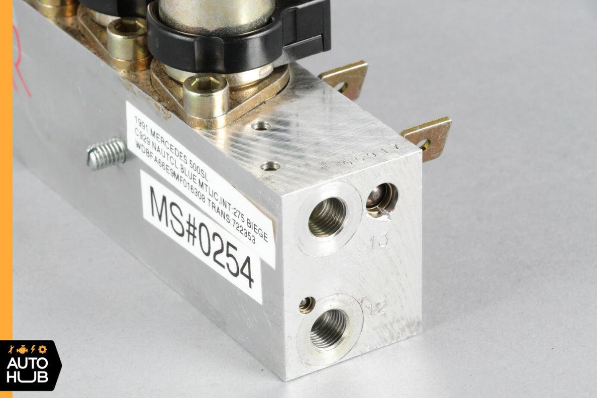 90-02 Mercedes R129 500SL SL500 Right Side Top Hydraulic Valve Block Solenoid - photo 10