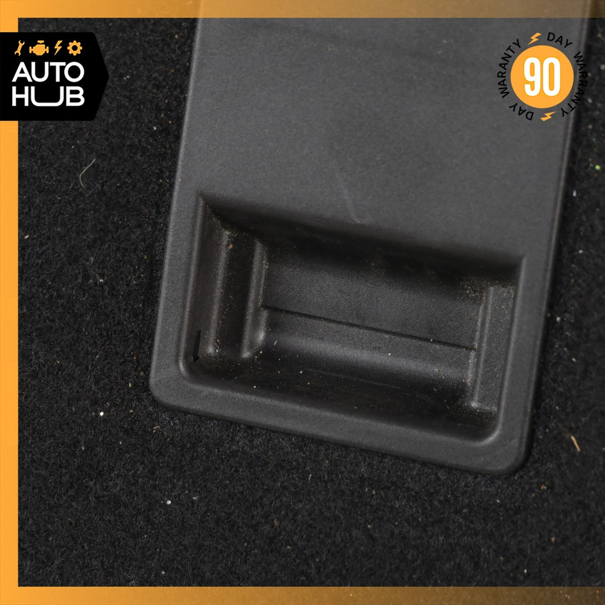 Mercedes W207 E350 E550 Trunk Compartment Floor Lining Trim Black OEM 57k - photo 9