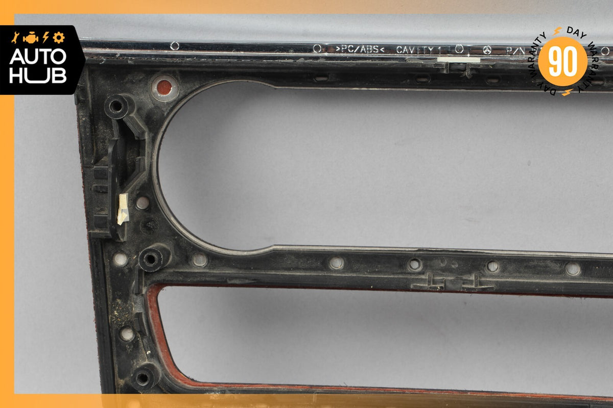 06-12 Mercedes X164 GL550 ML500 ML550 Center Console Control Trim Bezel Wood OEM - photo 8