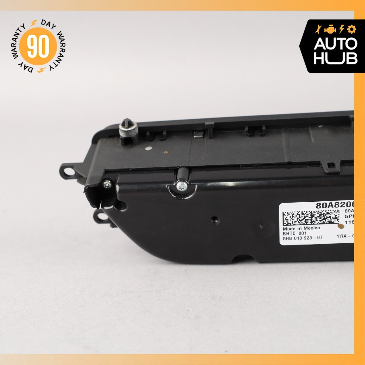 18-25 Audi 8R Q5 SQ5 Dashboard A/C AC Climate Control Panel Switch Black OEM - photo 9