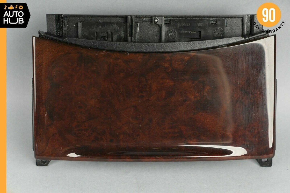 07-14 Mercedes W216 CL63 AMG CL550 Center Console Ash Tray Ashtray Trim Wood OEM - photo 2