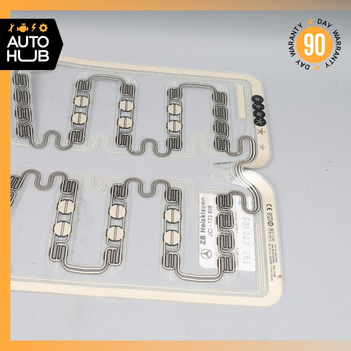 05-08 Mercedes R230 SL500 SL55 AMG Seat Occupancy Sensor Mat SRS 2308215151 OEM - photo 2