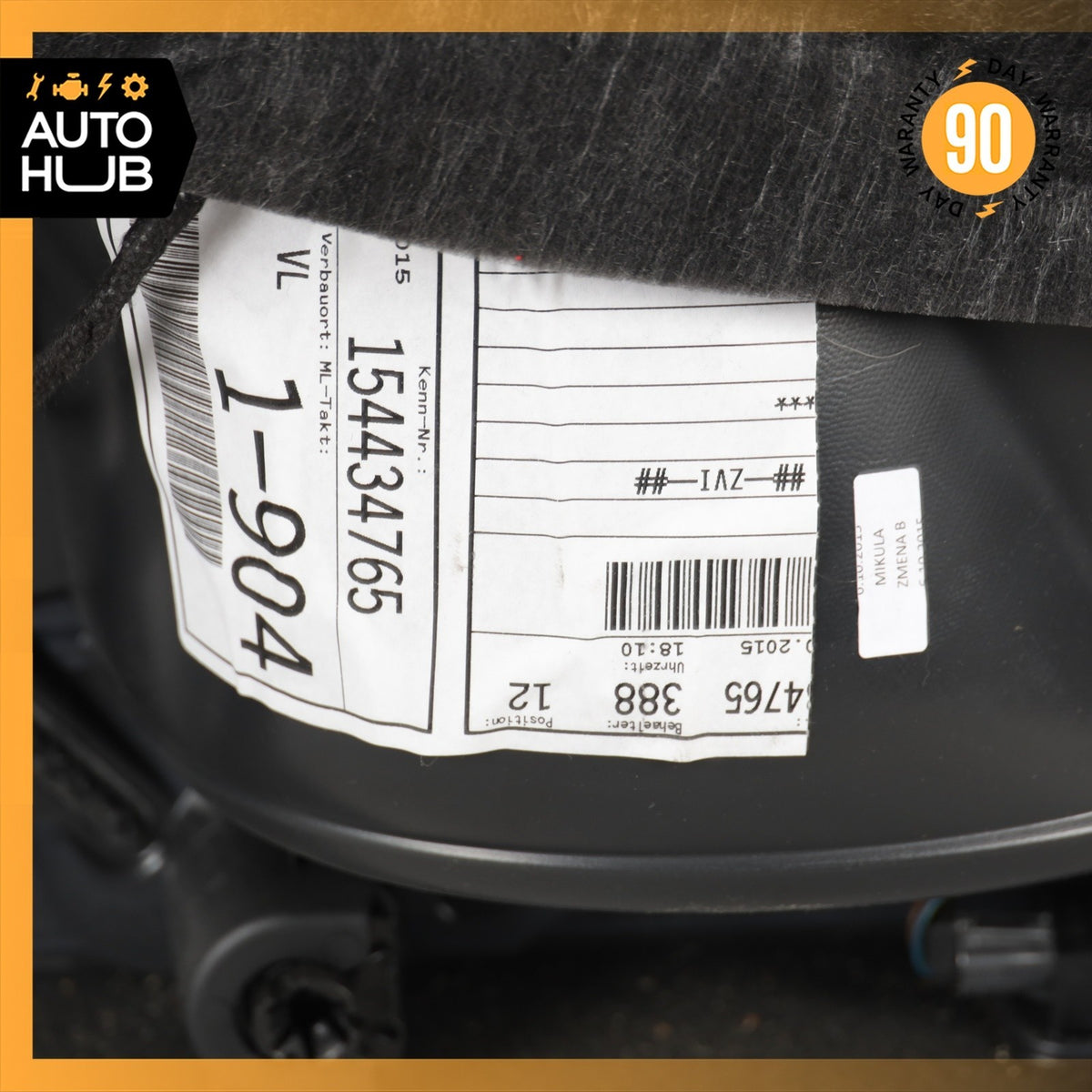 16-18 Audi 8V A3 E-Tron Front Left Driver Side Door Panel Black OEM 78k - photo 18