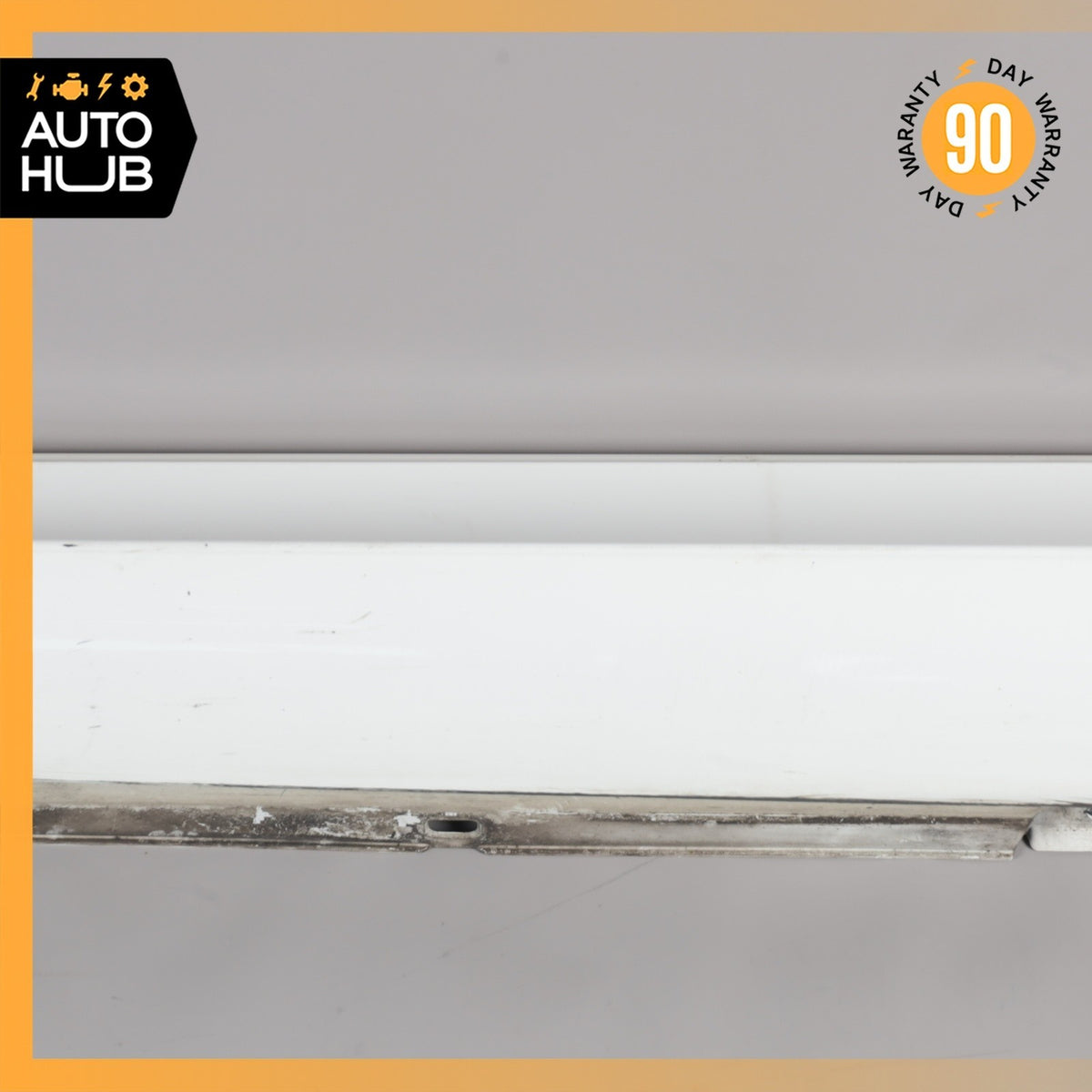 17-23 Mercedes W213 E300 E400 Sport AMG Left Rocker Panel Side Skirt White OEM - photo 4