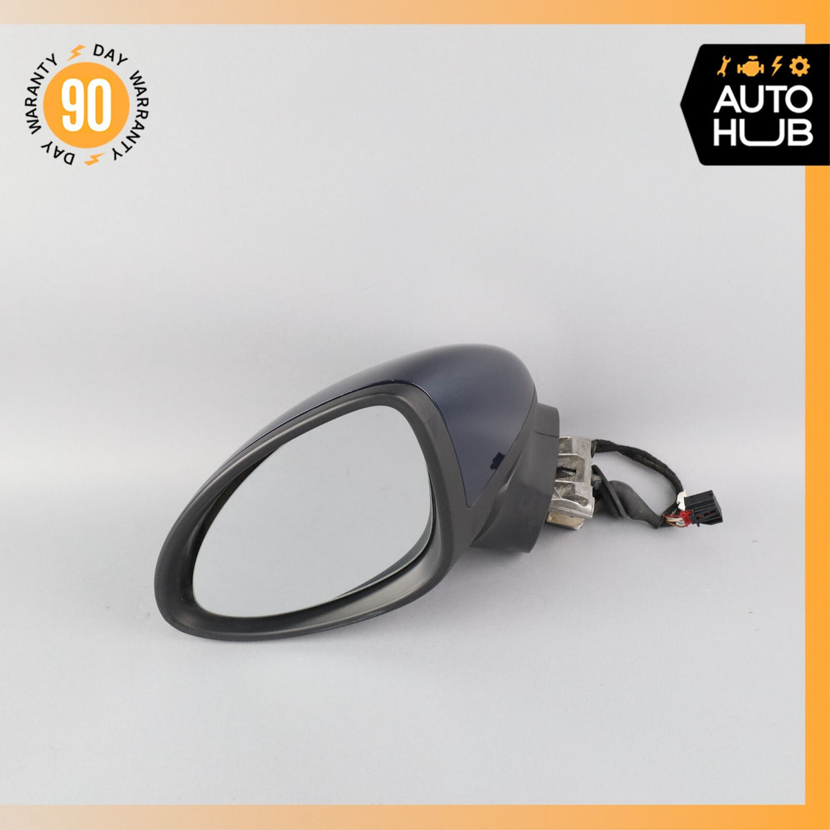 11-14 Porsche Cayenne 958 Left Side Rear View Door Mirror Blue OEM - photo 2