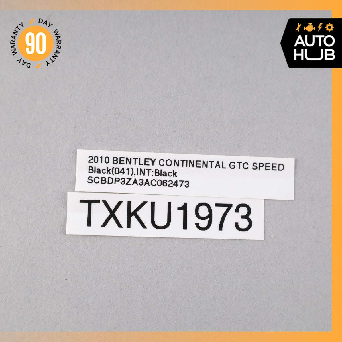 07-13 Bentley Continental GTC GT Dash Dashboard Speaker Cover Grille OEM 83k - photo 14