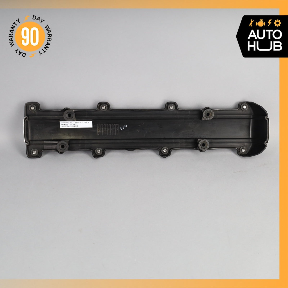 03-13 Bentley Continental GT GTC Flying Spur Top Center Engine Cover Plate OEM - photo 10