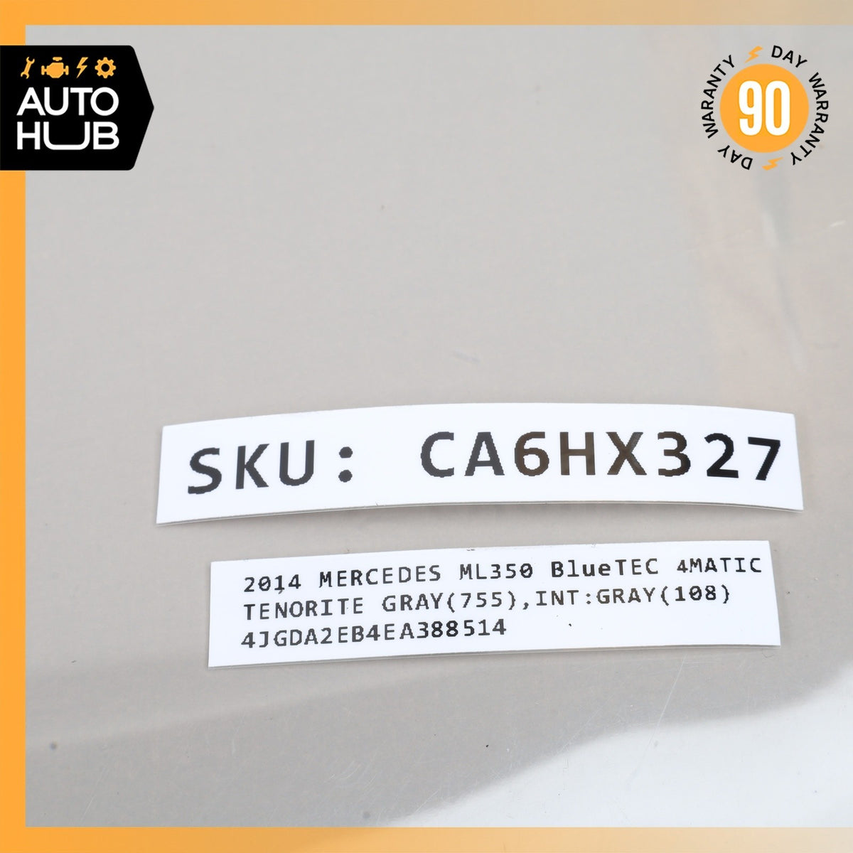 12-16 Mercedes W166 ML350 ML400 GL550 Knee Airbag Air Bag Left Side Black OEM - photo 10