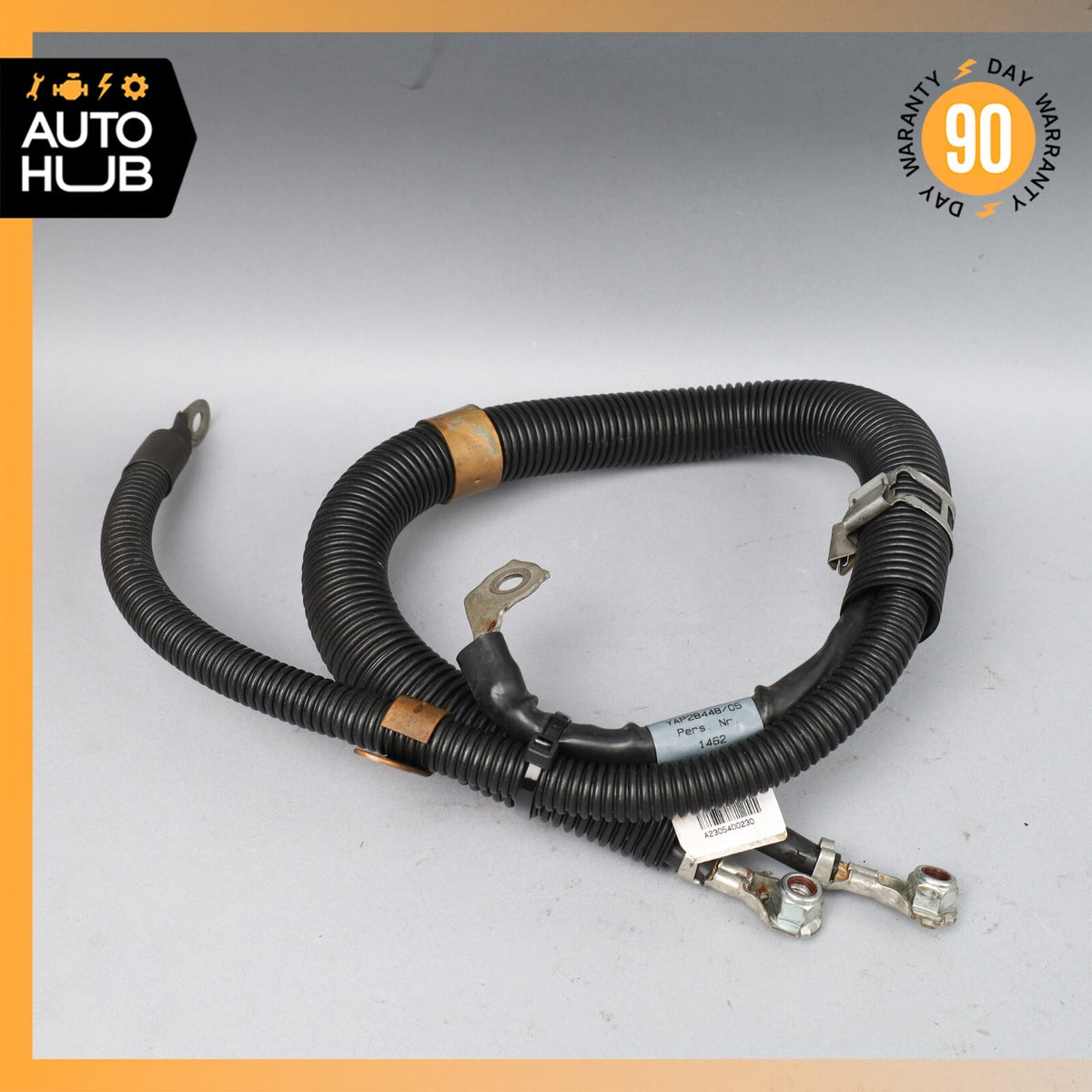 07-12 Mercedes R230 SL550 Starter to Alternator Cable Wire 2305400230 OEM - photo 1