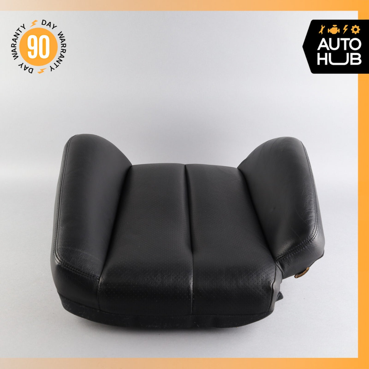 90-95 Mercedes R129 SL600 300SL Right Side Top Upper Seat Cushion Black OEM - photo 13
