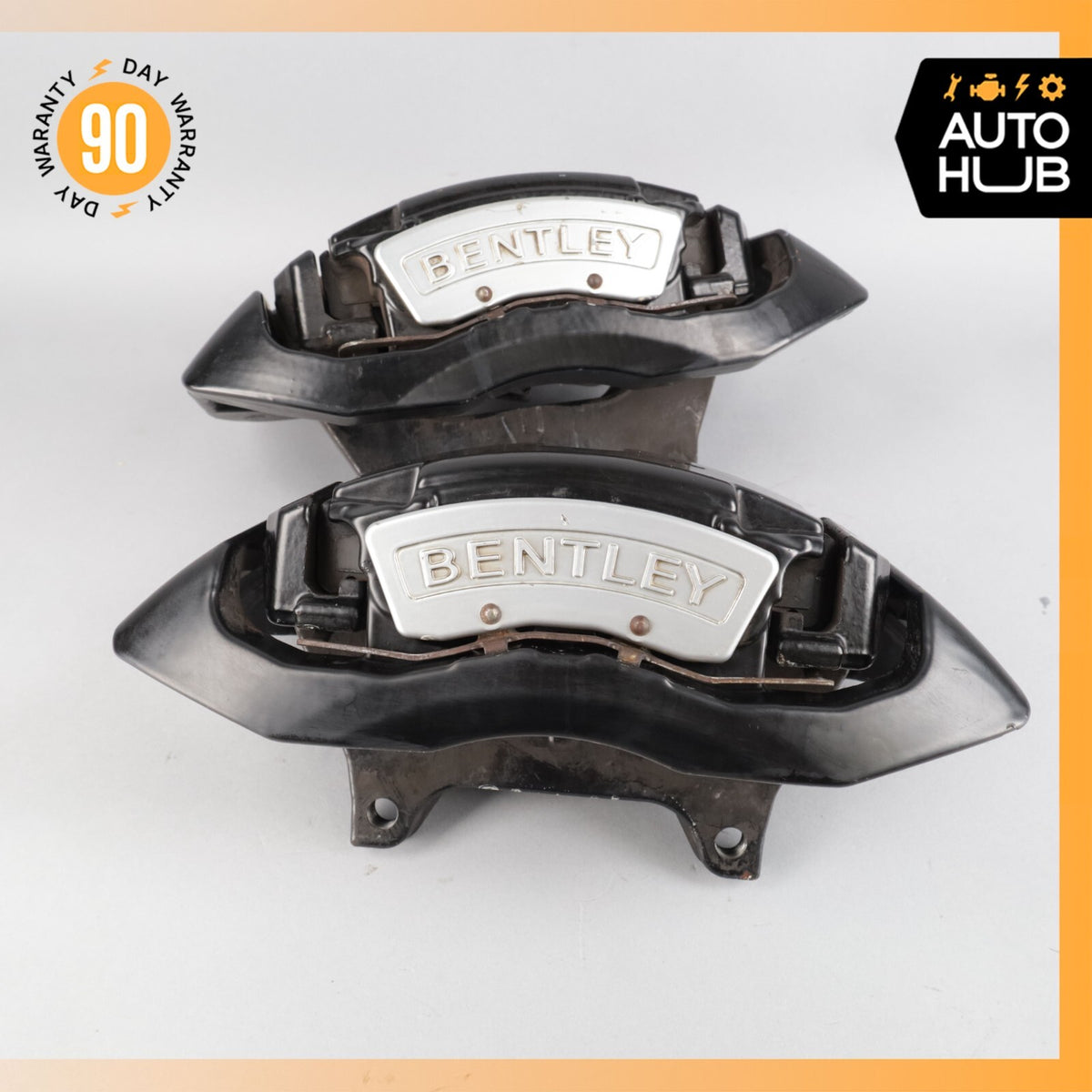 03-13 Bentley Continental GT GTC Front Brake Calipers Left and Right Set OEM 96k - photo 2