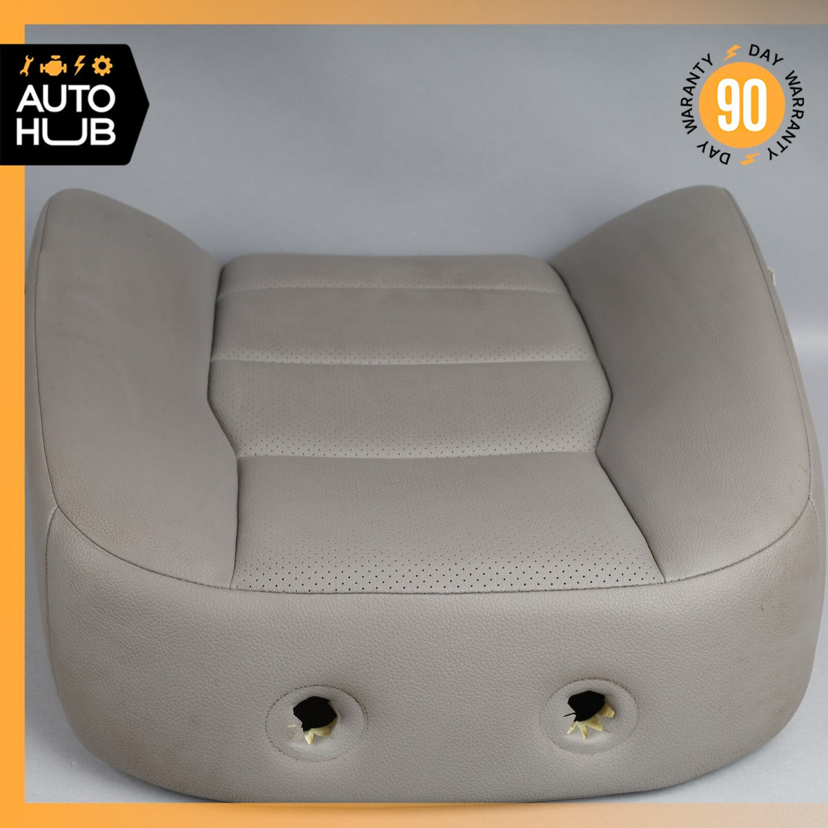 08-11 Mercedes W204 C350 C300 Front Right Side Seat Cushion Top Upper Gray OEM - photo 9