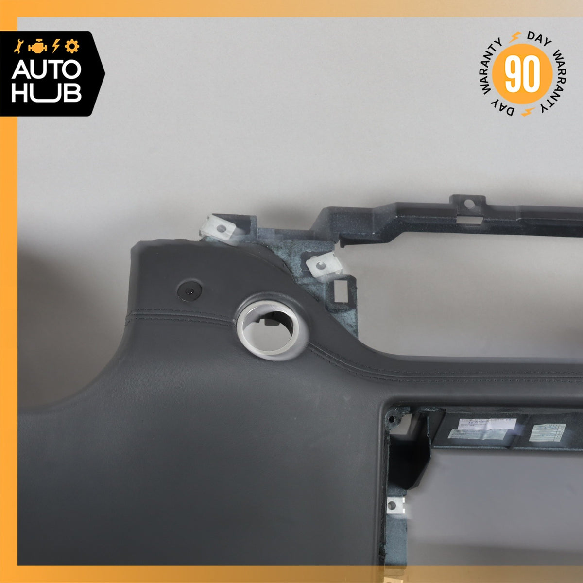 07-13 Mercedes W221 S600 S65 Dashboard Lower Driver Knee Cover Panel Black OEM - photo 5