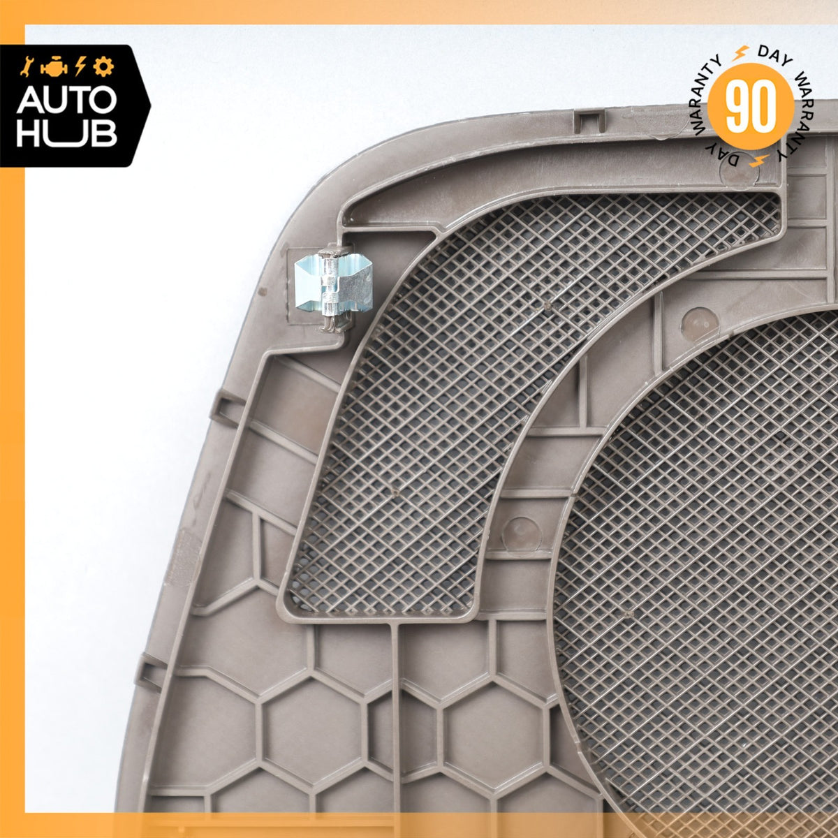 12-19 Mercedes W166 ML450 GLS550 Dashboard Dash Grille Speaker Cover Brown OEM - photo 10