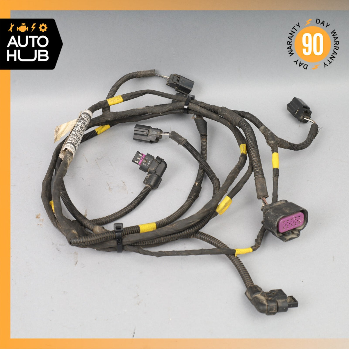 14-17 Maserati Ghibli M157 Front Bumper Parking Sensor Wire Harness PDC OEM - photo 5