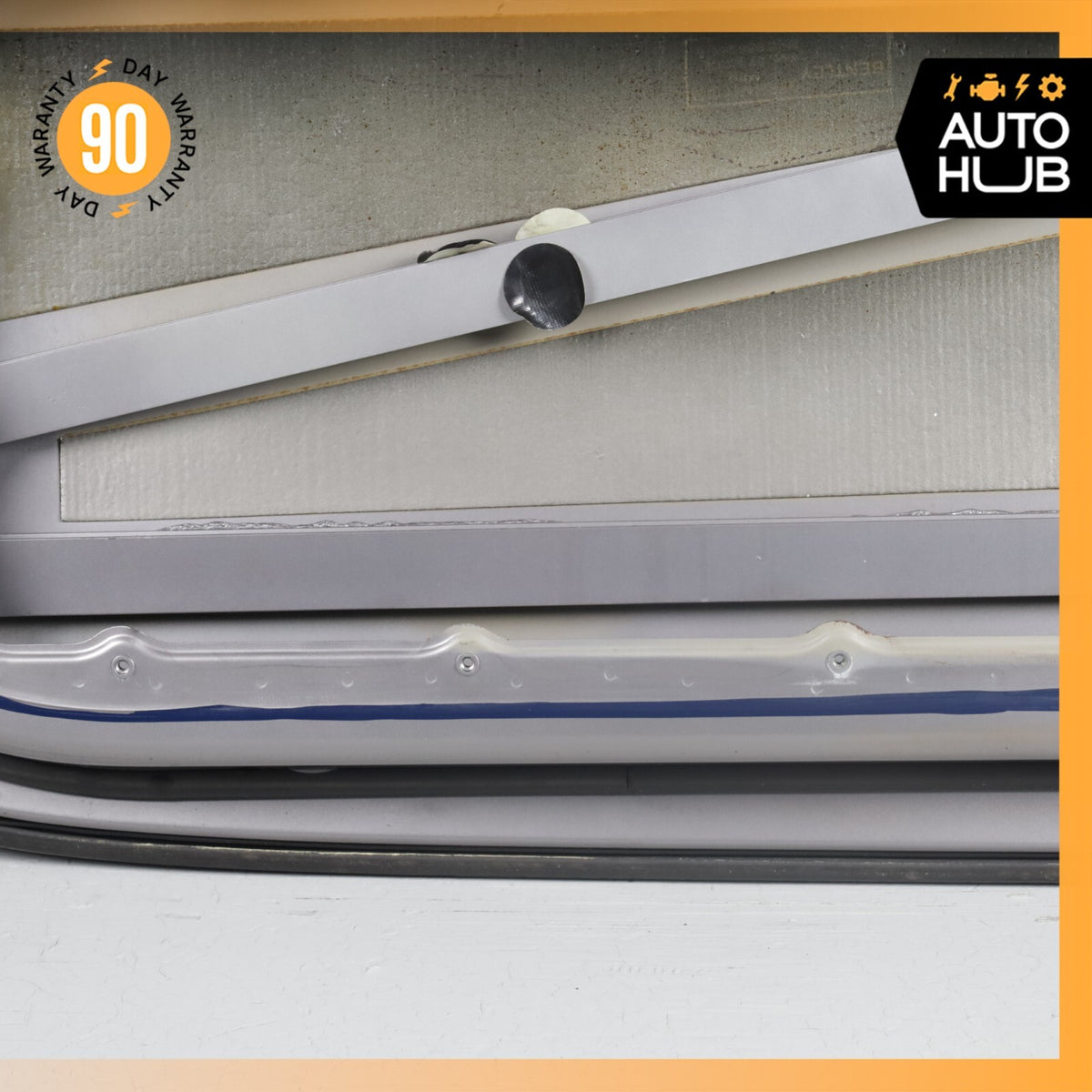 03-09 Bentley Continental GTC GT Left Side Door Shell Frame Panel Silver OEM 46k - photo 15