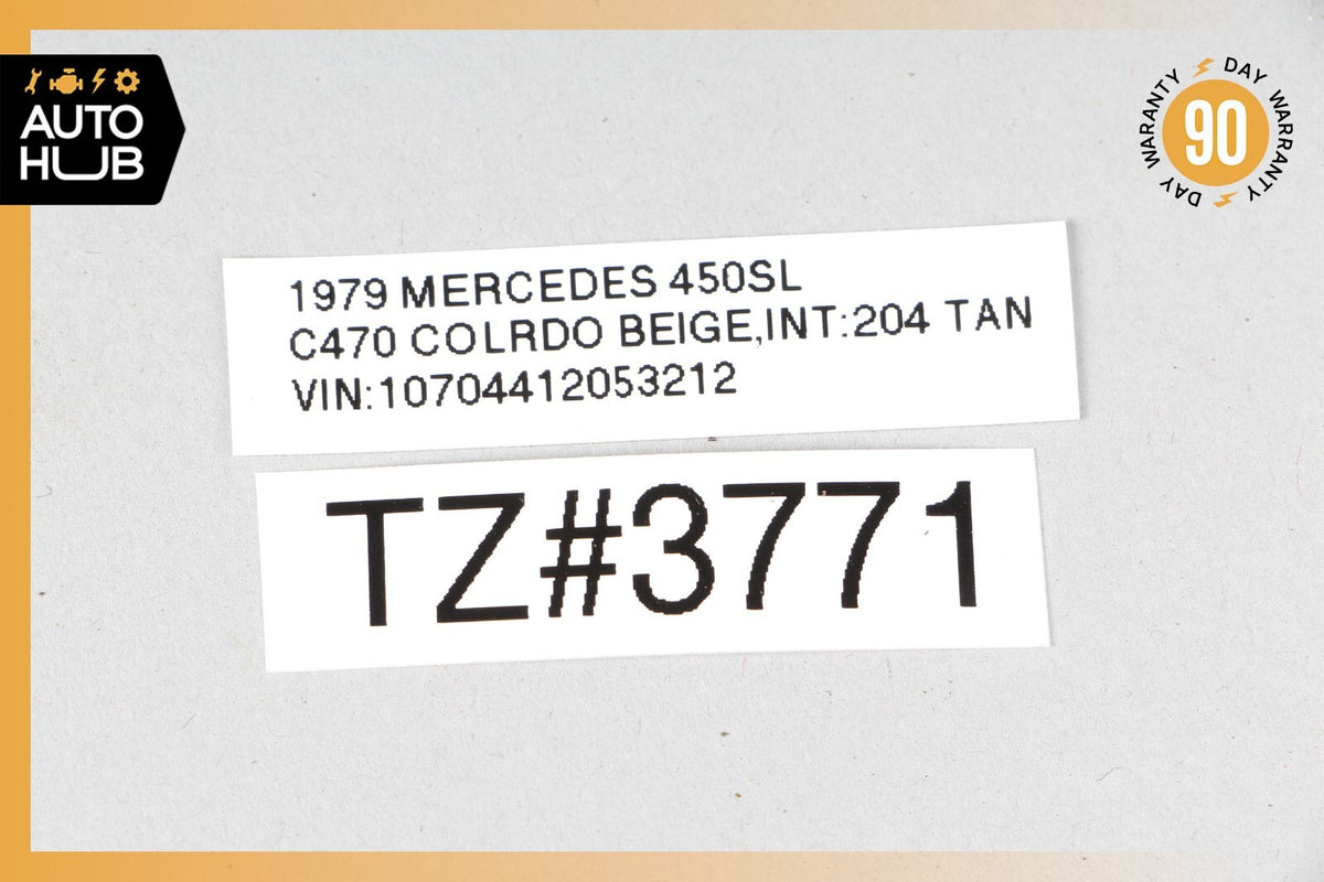 72-89 Mercedes R107 450SL 560SL Front Left Driver Side Headlight Lamp Trim OEM - photo 11
