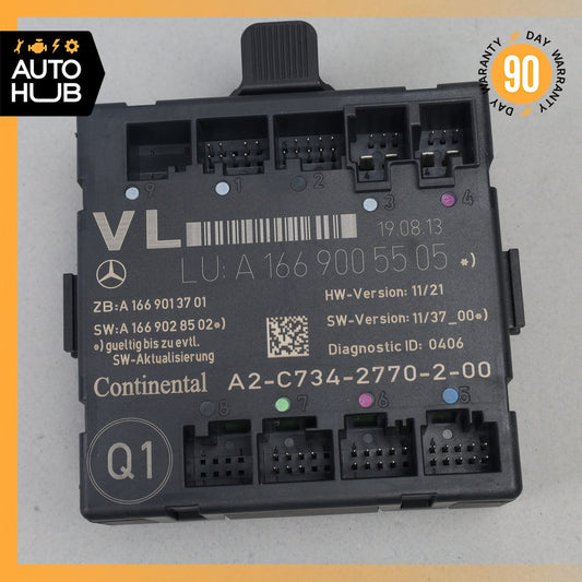 Mercedes W117 CLA250 Front Left Driver Door Control Module 1669005505 OEM - photo 1